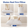 white standard size extra firm-pillow 1800