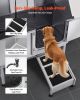 VEVOR Stainless Steel Dog Washing Station, 62 inch Pet Grooming Tub w/ Ramp, PE Water Filter Board