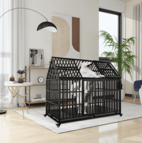 54inch Heavy Duty Dog Crate For Large Dogs (Option: 54inch)